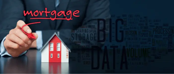 Analyze real-estate data to obtain mortgage data