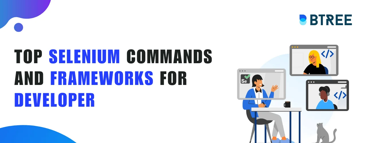 Selenium commands and frameworks